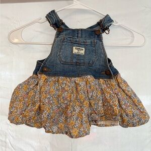 OshKosh B'gosh Cream and Yellow Baby Dress